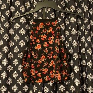 Floral crop top